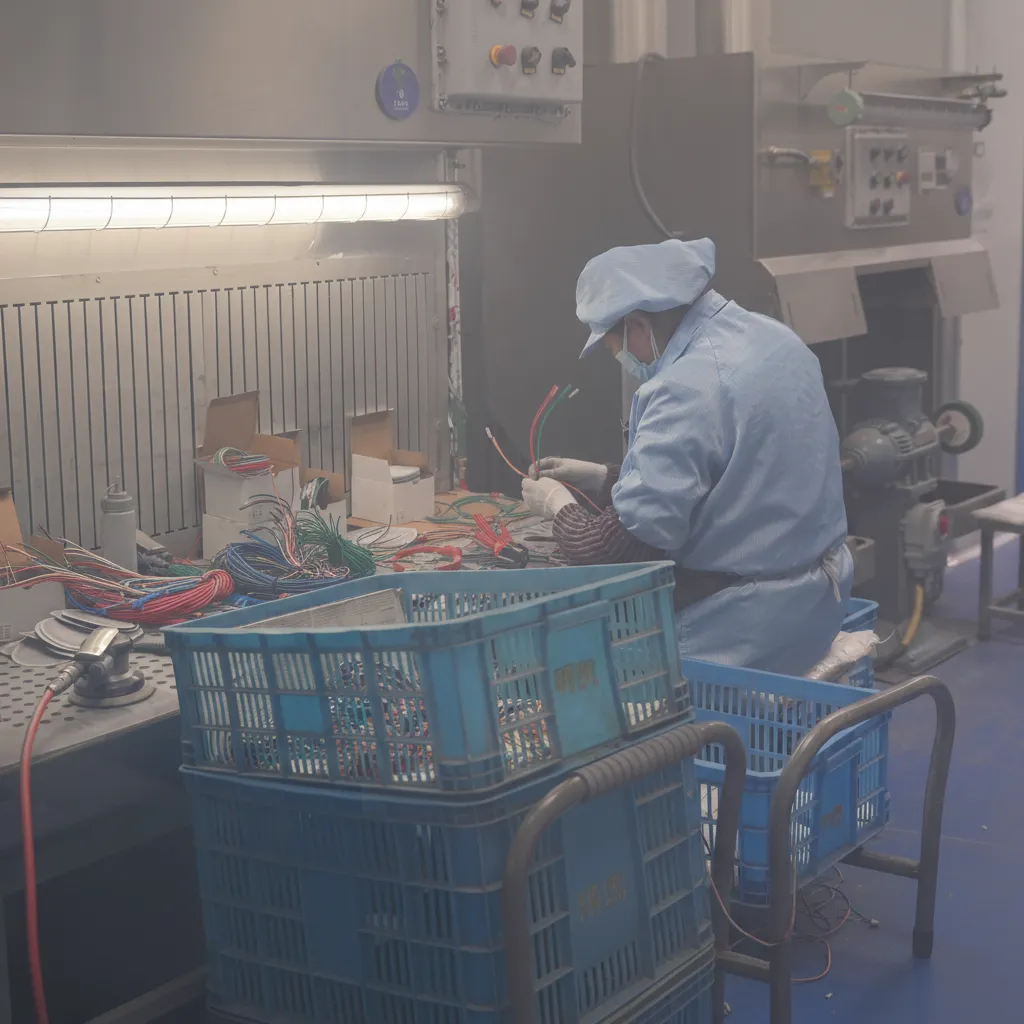 Product assembly factory in China